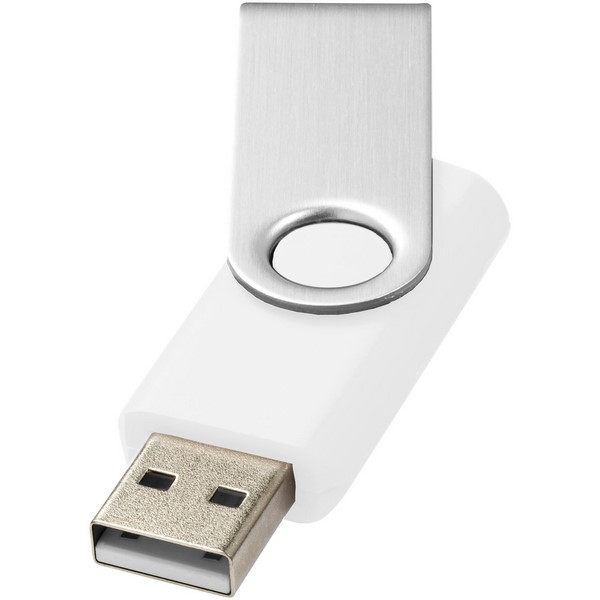 Rotate-basic 16GB USB flash drive, White